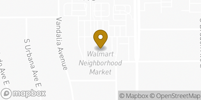 Map showing the location of Walmart Neighborhood Market in Tulsa, OK 74114