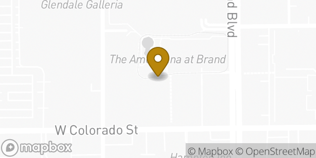 Map showing the location of Ray-Ban in Glendale, CA 91210