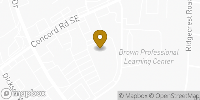 Map showing the location of Planet Fitness in Smyrna, GA 30080