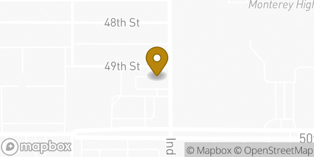 Map showing the location of Sonic Drive In in Lubbock, TX 79413