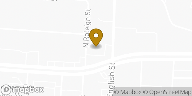 Map showing the location of AutoZone in Greensboro, NC 27405