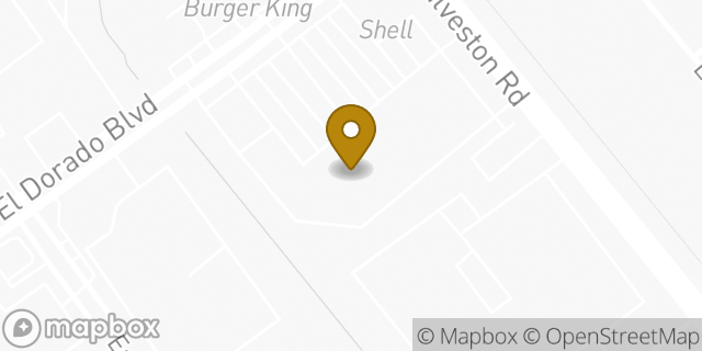 Map showing the location of Planet Fitness in Webster, TX 77598