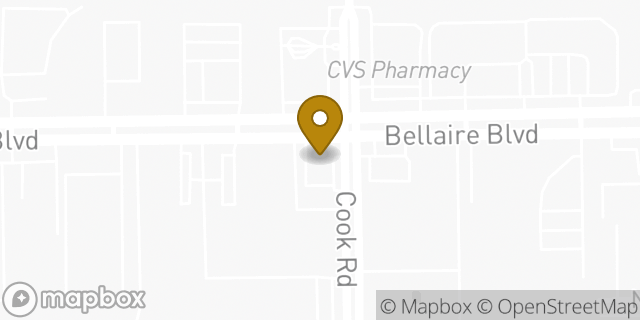 Map showing the location of EZ Pawn in Houston, TX 77072
