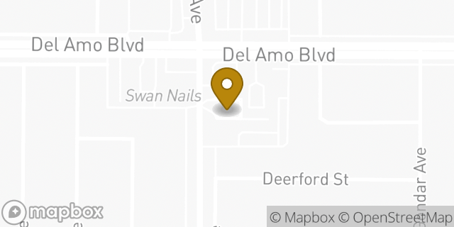 Map showing the location of McDonald's in Lakewood, CA 90713