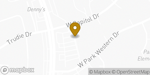 Map showing the location of Starbucks in San Pedro, CA 90732