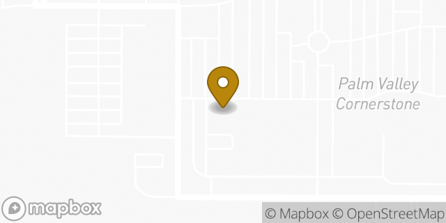 Map showing the location of Chuck E. Cheese in Goodyear, AZ 85395