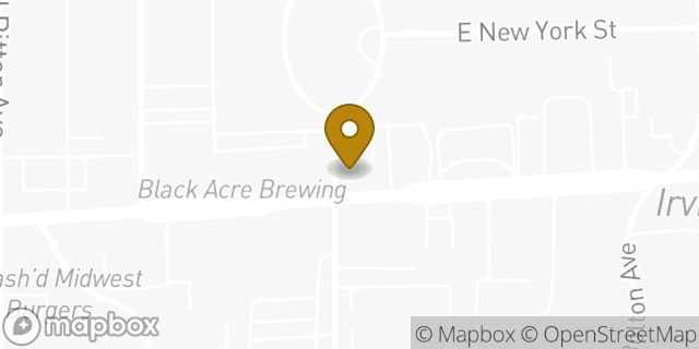 Map showing the location of Starbucks in Indianapolis, IN 46219