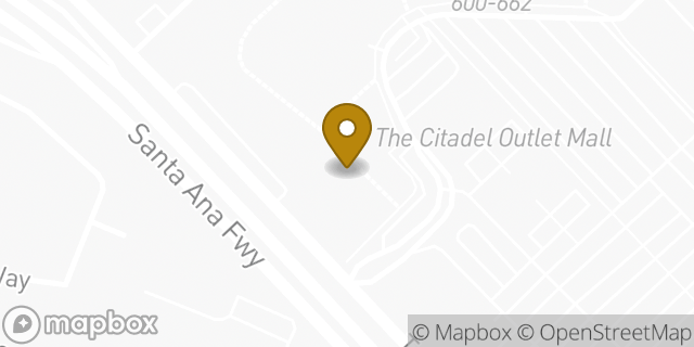 Map showing the location of Subway in Commerce, CA 90040