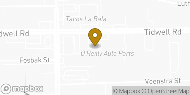 Map showing the location of AutoZone in Houston, TX 77022