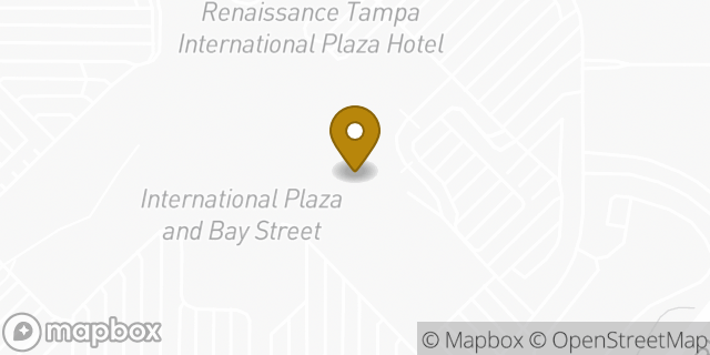 Map showing the location of Banana Republic in Tampa, FL 33607