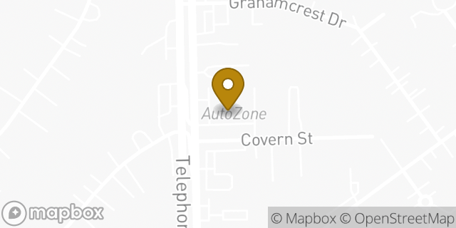 Map showing the location of AutoZone in Houston, TX 77061