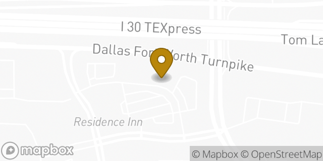 Map showing the location of Olive Garden in Dallas, TX 75211