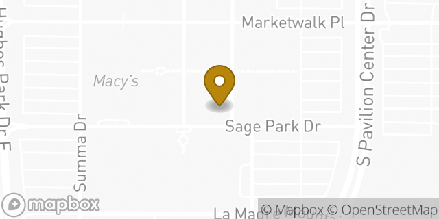 Map showing the location of Foot Locker in Las Vegas, NV 89135