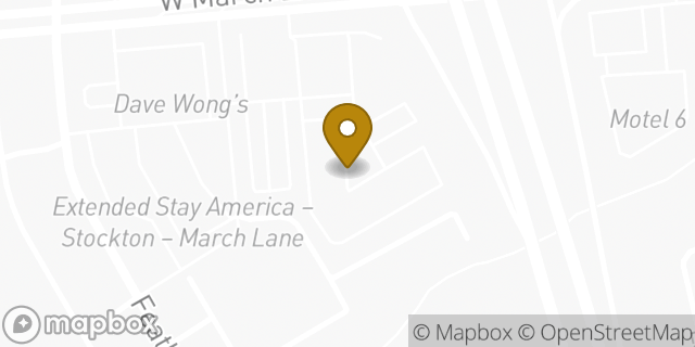 Map showing the location of La Quinta Inn in Stockton, CA 95219