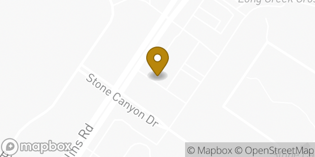 Map showing the location of Subway in Sunnyvale, TX 75182