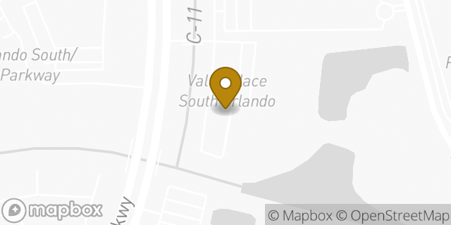 Map showing the location of CubeSmart Self Storage in Orlando, FL 32837
