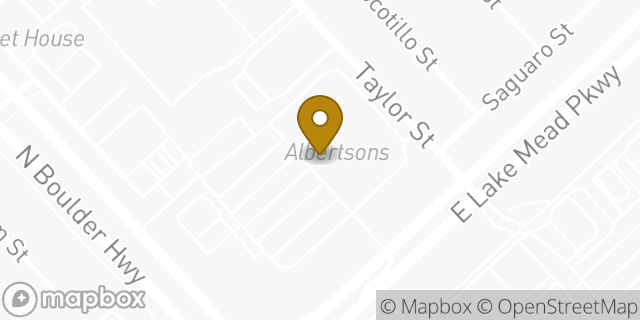 Map showing the location of Starbucks in Henderson, NV 89015
