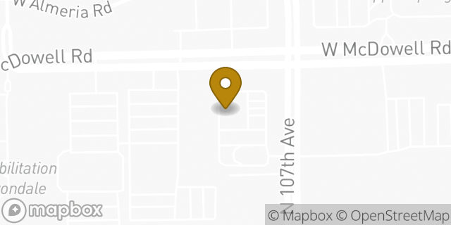 Map showing the location of QuikTrip in Avondale, AZ 85392