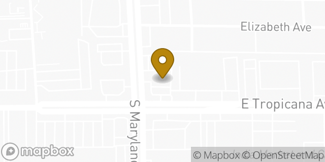 Map showing the location of Amazon Locker - Paleo in Las Vegas, NV 89119