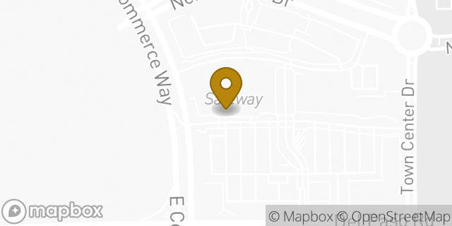 Map showing the location of Starbucks in Sacramento, CA 95835