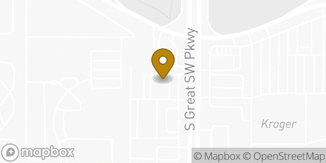 Map showing the location of Subway in Grand Prairie, TX 75052