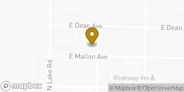 Map showing the location of Penske Truck Rental in Spokane Valley, WA 99212