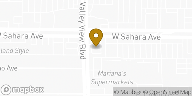 Map showing the location of 7-Eleven in Las Vegas, NV 89102