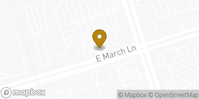 Map showing the location of McDonald's in Stockton, CA 95210