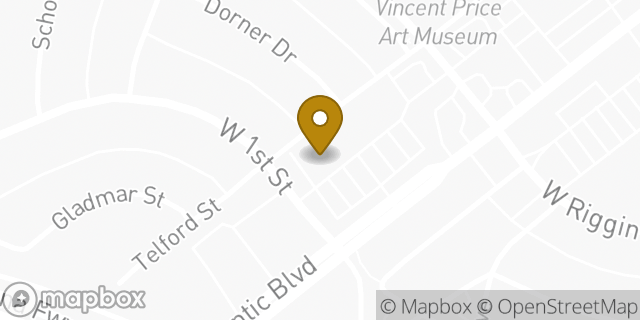 Map showing the location of Staples in Monterey Park, CA 91754