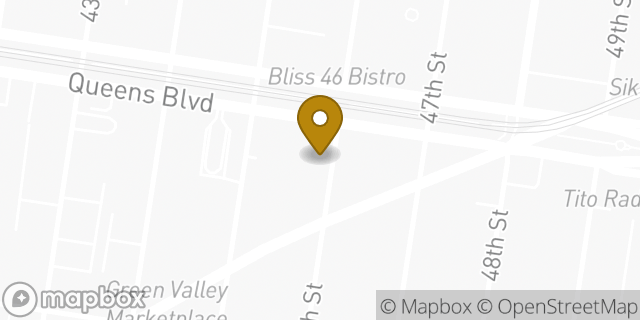 Map showing the location of The UPS Store in Sunnyside, NY 11104