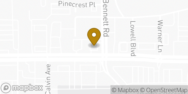 Map showing the location of Dunkin' in Orlando, FL 32803