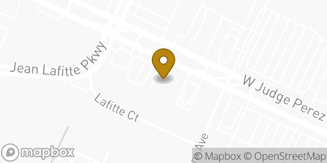 Map showing the location of Amazon Locker - Imanol in Chalmette, LA 70043