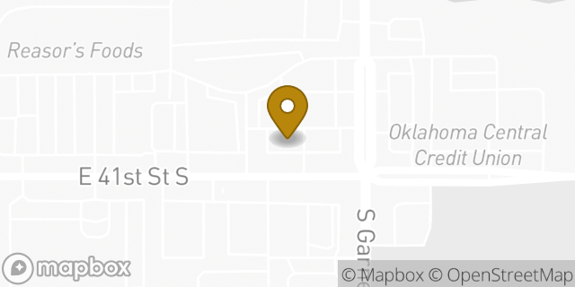 Map showing the location of QuikTrip in Tulsa, OK 74146