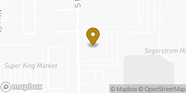 Map showing the location of The Church of Jesus Christ of Latter-day Saints in Santa Ana, CA 92704