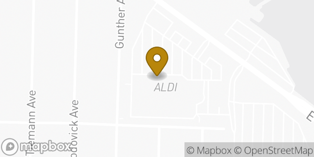 Map showing the location of Aldi in Bronx, NY 10469