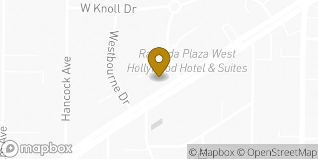 Map showing the location of Candle & Cloth in West Hollywood, CA 90069