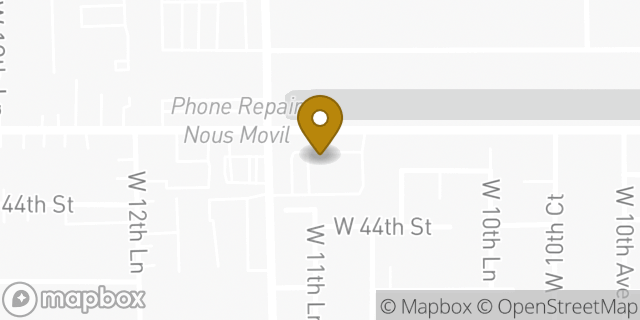 Map showing the location of Walgreens in Hialeah, FL 33012