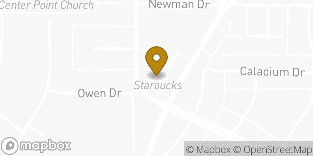 Map showing the location of Starbucks in North Richland Hills, TX 76180