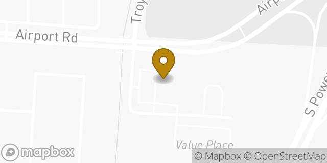 Map showing the location of Amazon Locker - Frisco in Colorado Springs, CO 80916