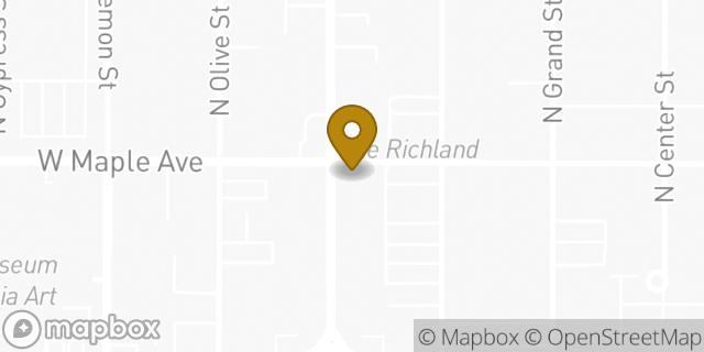 Map showing the location of Chipotle Mexican Grill in Orange, CA 92866