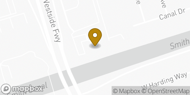 Map showing the location of American Legion Post 16 in Stockton, CA 95204
