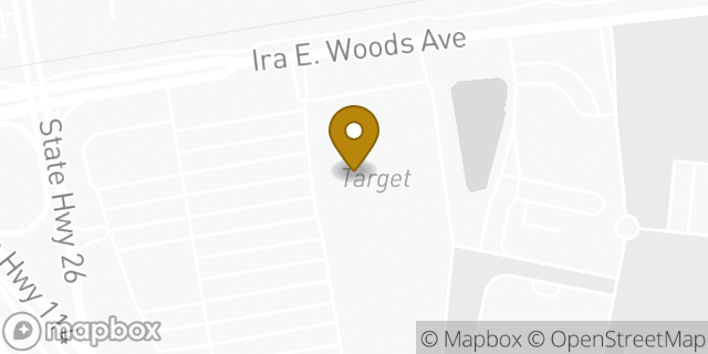 Map showing the location of Starbucks in Grapevine, TX 76051