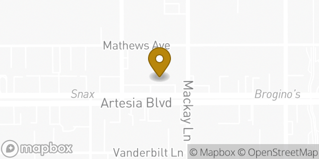 Map showing the location of Subway in Redondo Beach, CA 90278