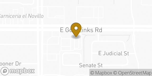 Map showing the location of Sonic Drive In in Tucson, AZ 85730