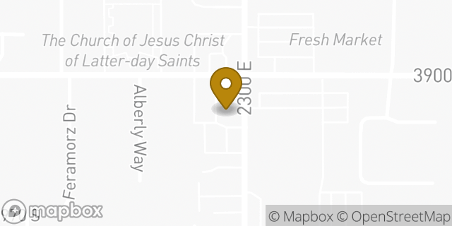 Map showing the location of Subway in Holladay, UT 84124