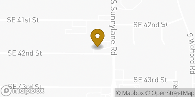 Map showing the location of Sonic Drive In in Del City, OK 73115