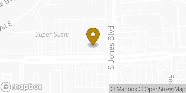 Map showing the location of 7-Eleven in Las Vegas, NV 89103