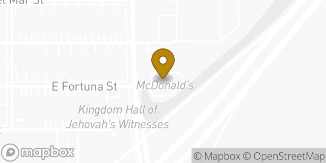 Map showing the location of McDonald's in Wichita, KS 67216