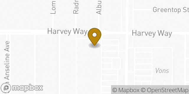 Map showing the location of Sprouts Farmers Market in Lakewood, CA 90713