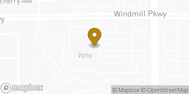 Map showing the location of Starbucks Coffee Company in Henderson, NV 89074